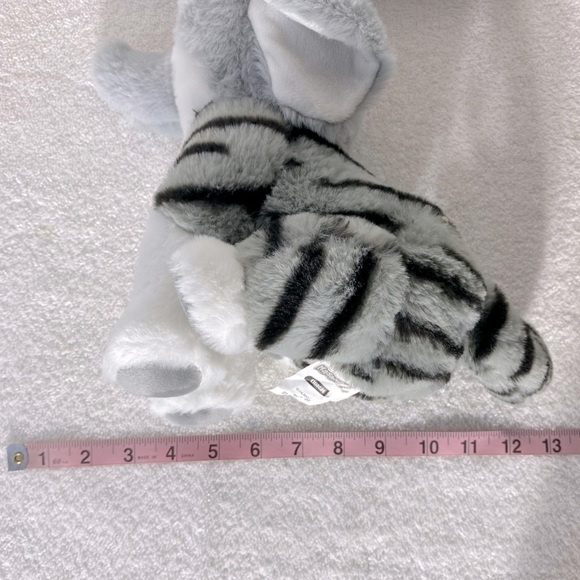 Mashmals Grey White Ellie Cat Elephant Cat Hybrid Plush Toy Stuffed Animal - Picture 8 of 10